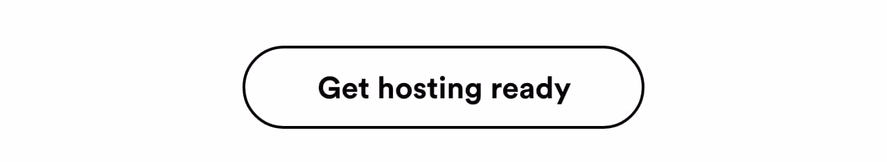 Get hosting ready