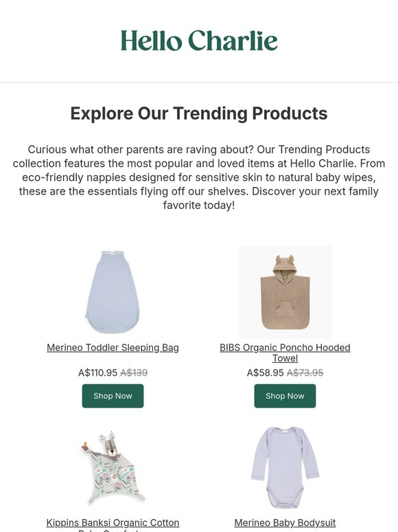 Curious what's popular?