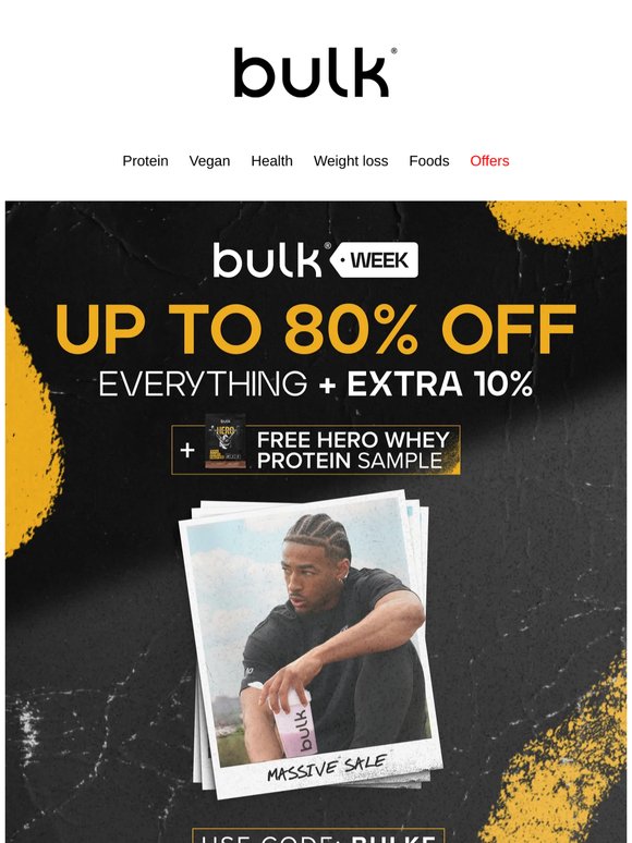 Final Call: Up to 80% Off + Extra 10% – Ends Today!