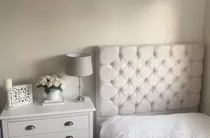 Just put this behind your headboard to make your bedroom more magical in under an hour