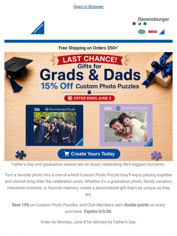 🚨 Don't Miss 15% Off Custom Photo Puzzles!