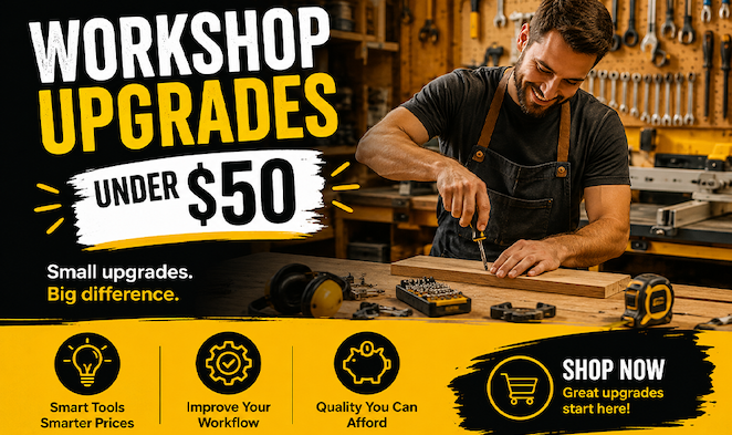 Workshop Upgrades under $50