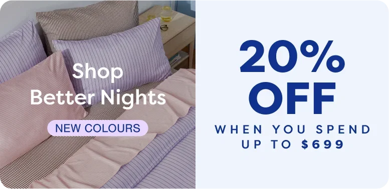 20% OFF - Shop Better Nights