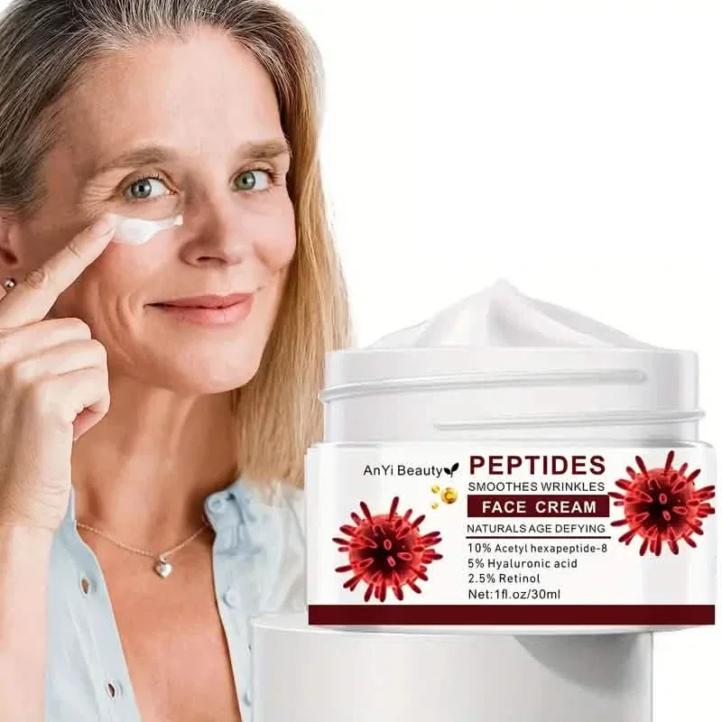 Image of Retinol Face Lift Cream With Hyaluronic Acid, Acetyl Hexapeptide-8