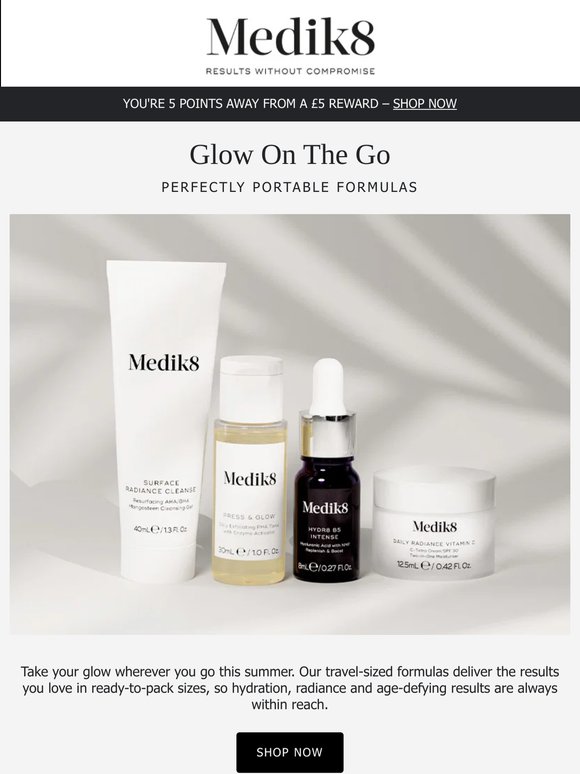 Results you love in ready-to-pack sizes