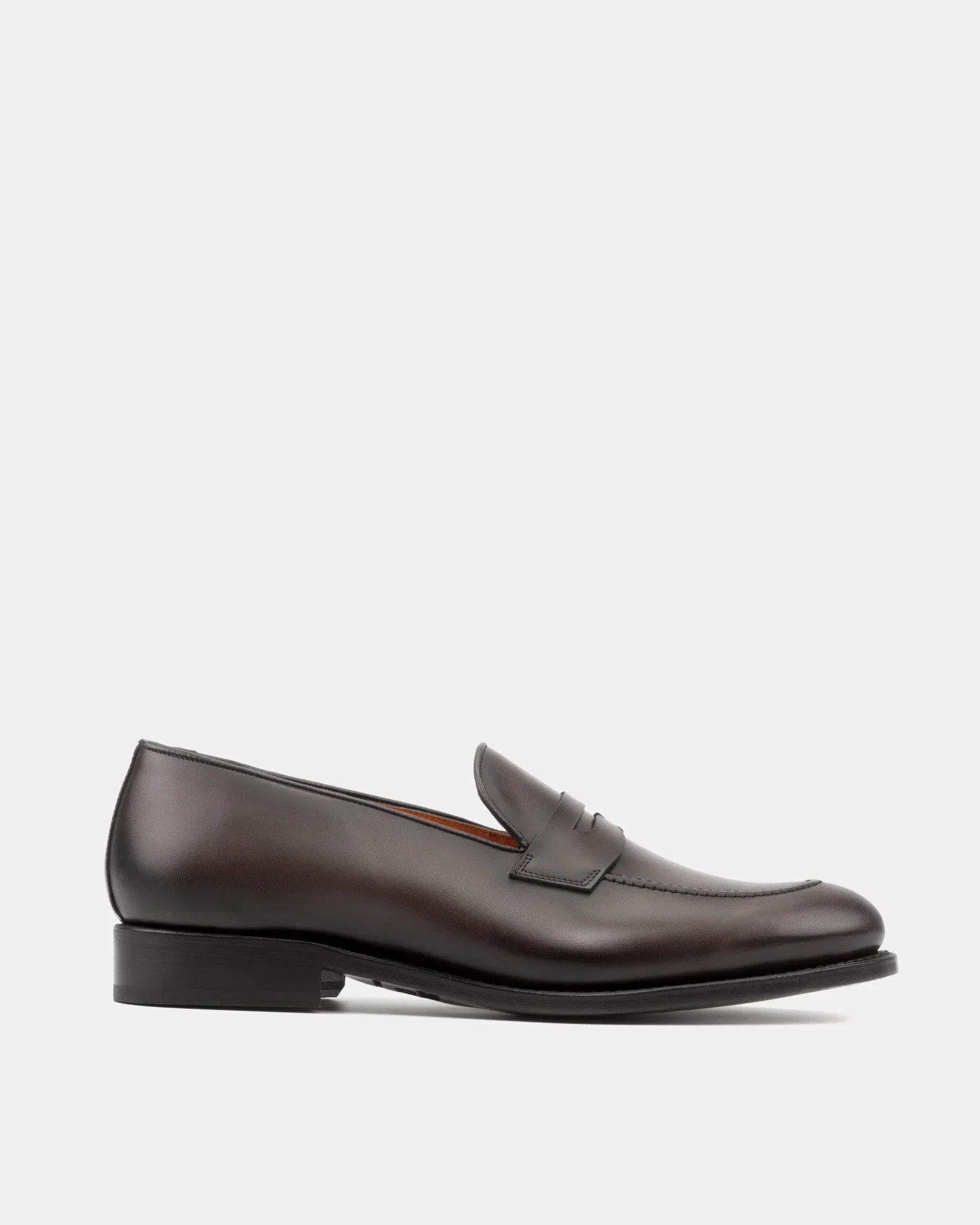 Image of Smith Dark Brown Penny Loafer - 675