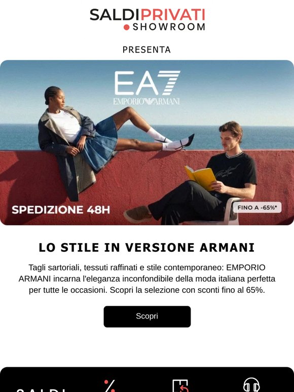 EMPORIO ARMANI: lo stile italiano a prezzi esclusivi