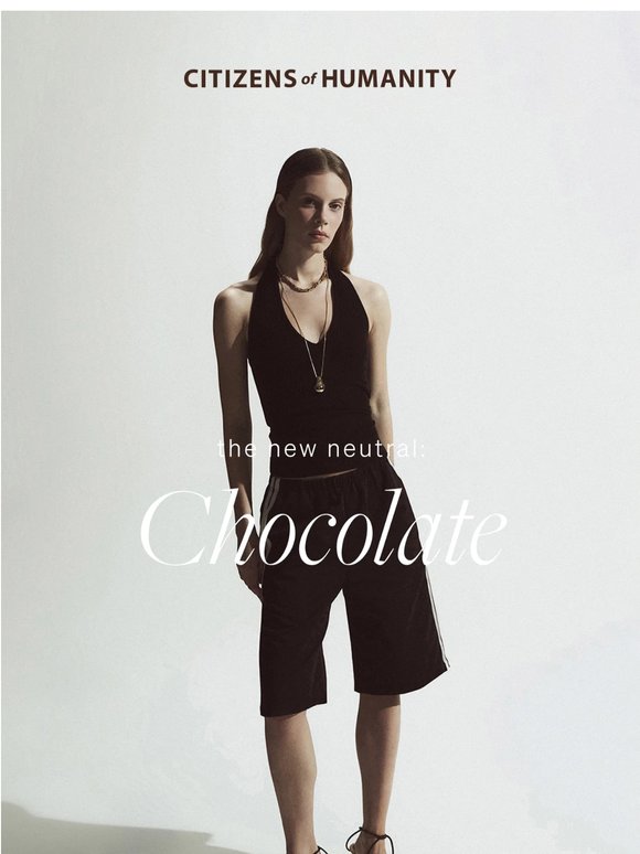 The New Neutral: Chocolate