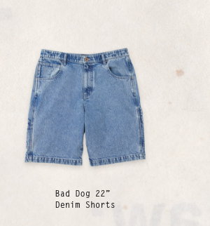 Bad Dog 22" Denim Shorts