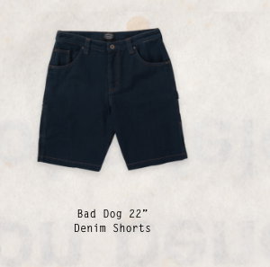 Bad Dog 22" Denim Shorts