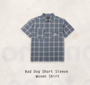 Bad Dog Short Sleeve Woven Shirt