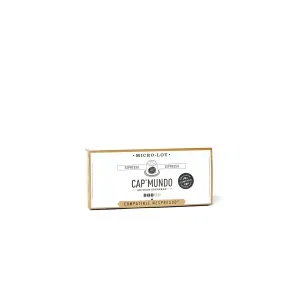 10 Capsules Café Cap Mundo Radiophare Compatibles Nespresso