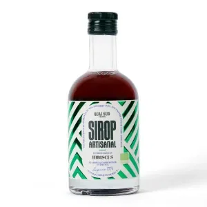 Sirop Artisanal Biologique* À L Hibiscus