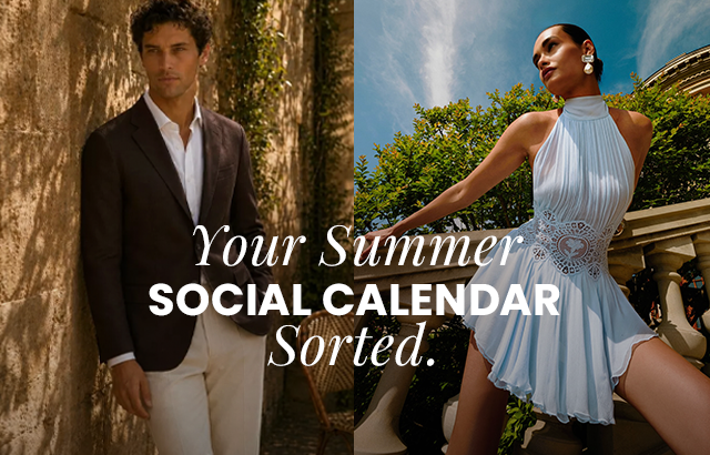 YOUR SUMMER SOCIAL CALENDAR SORTED - SHOP NOW