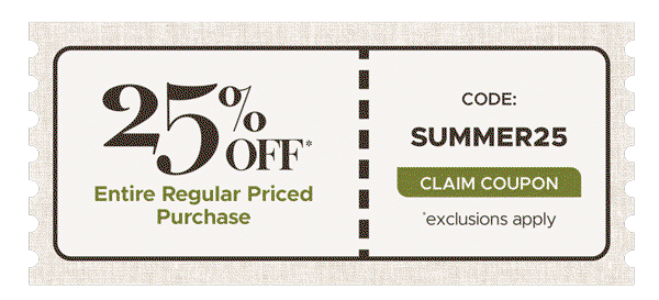 25% Off Coupon
