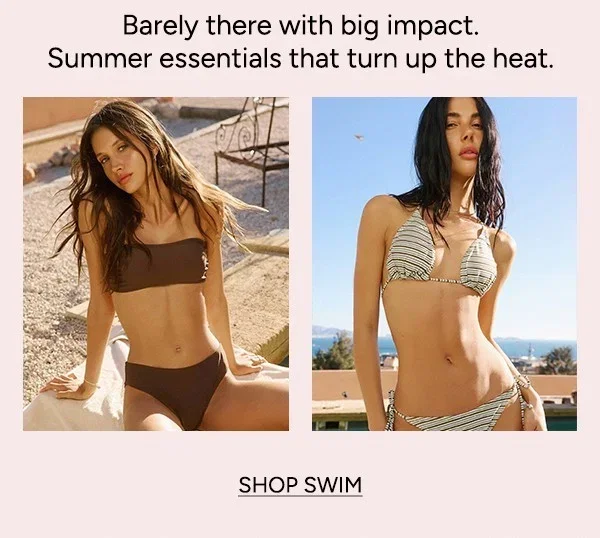 Summer essentials that turn up the heat.