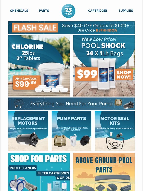 Flash Sale: Take $40 Off Your Order — Email Exclusive