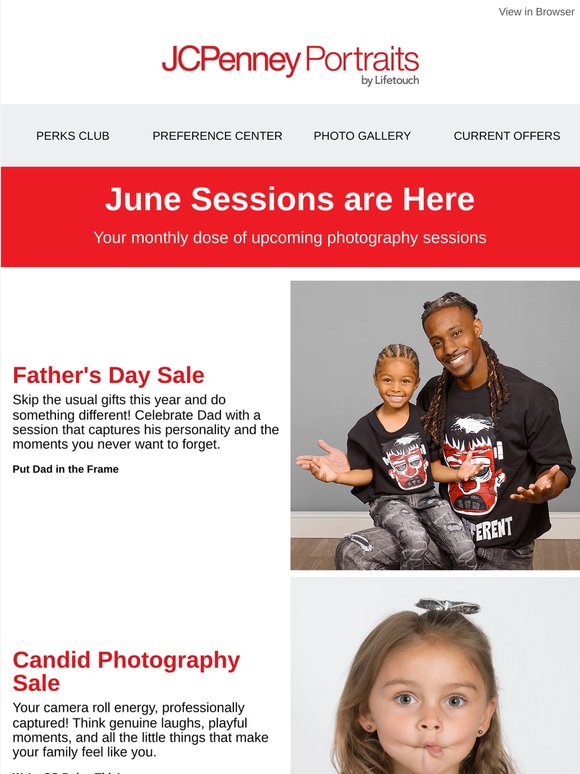 Just for June: Father's Day, Candid Photos, & More!