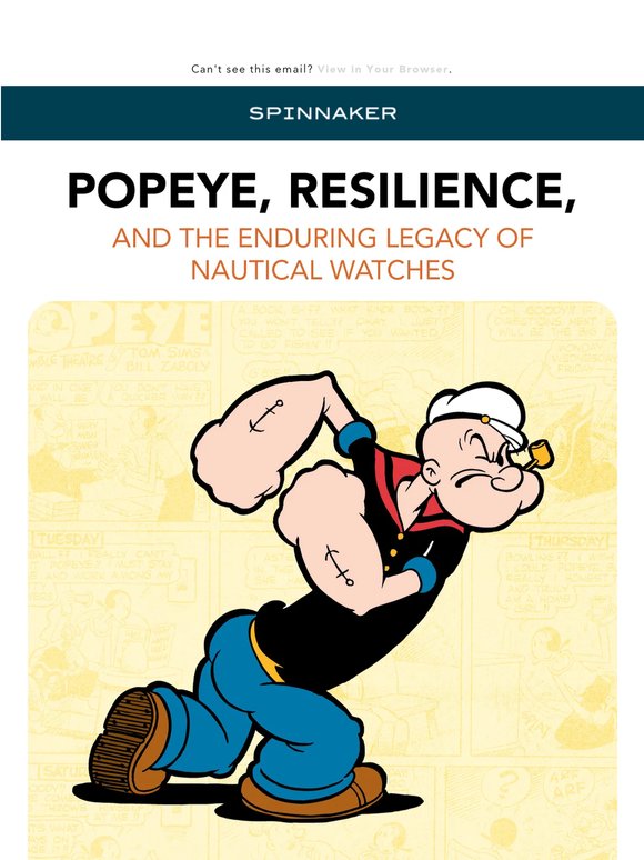 Popeye, Grit & Timeless Watches ⚓