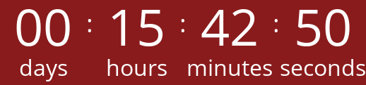 Countdown to the sale's end.