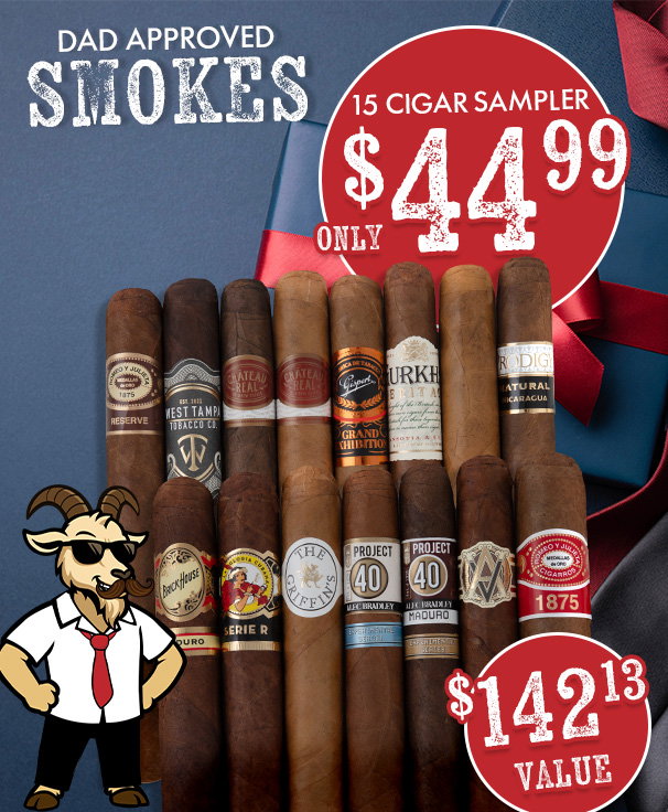 Dad Bod Deal: 15 Cigars for $44.99