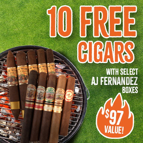 10 AJ Fernandez Bonus Cigars