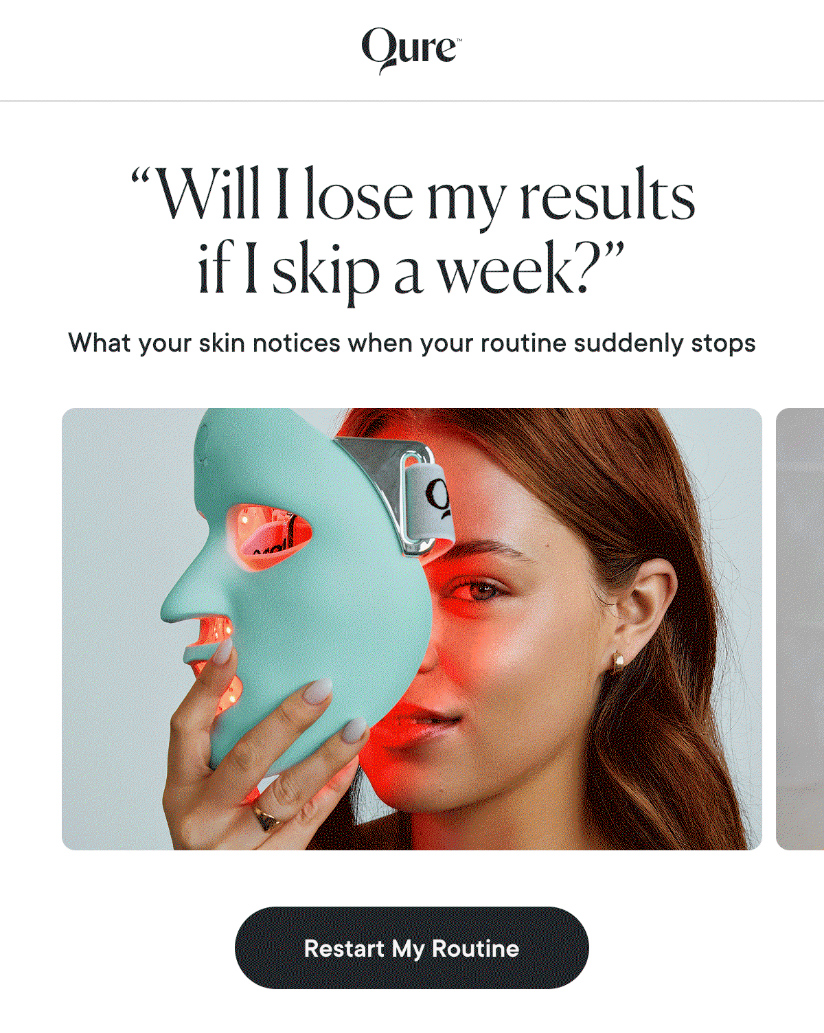 Will I lose my results if I skip a week?