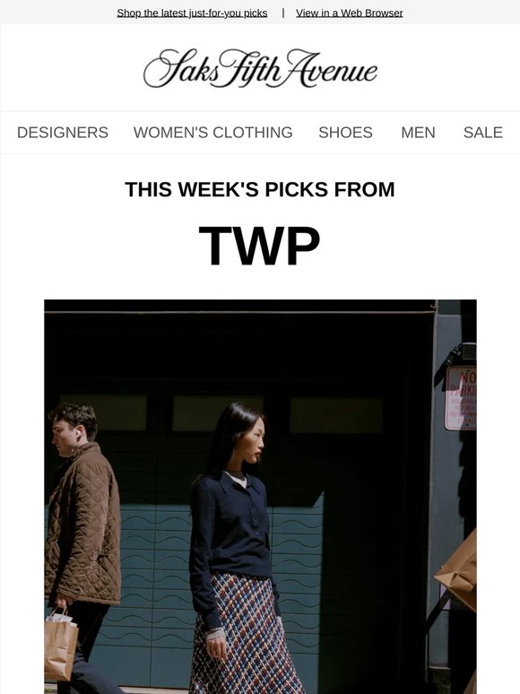 Here are new picks from TWP