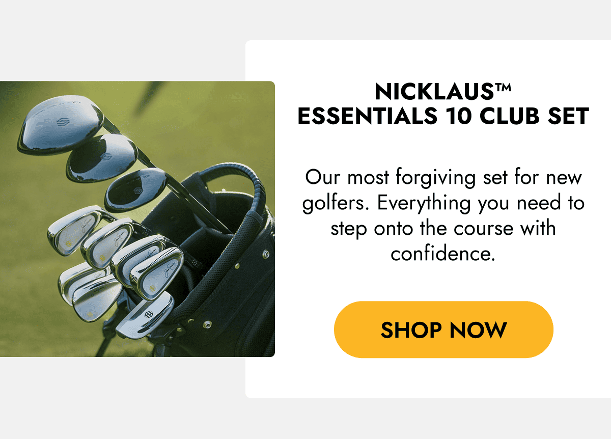 NICKLAUS ESSENTIALS 10 CLUB SET