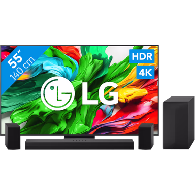 LG 55" QNED86 EVO 4K (2025) + LG DS60TR