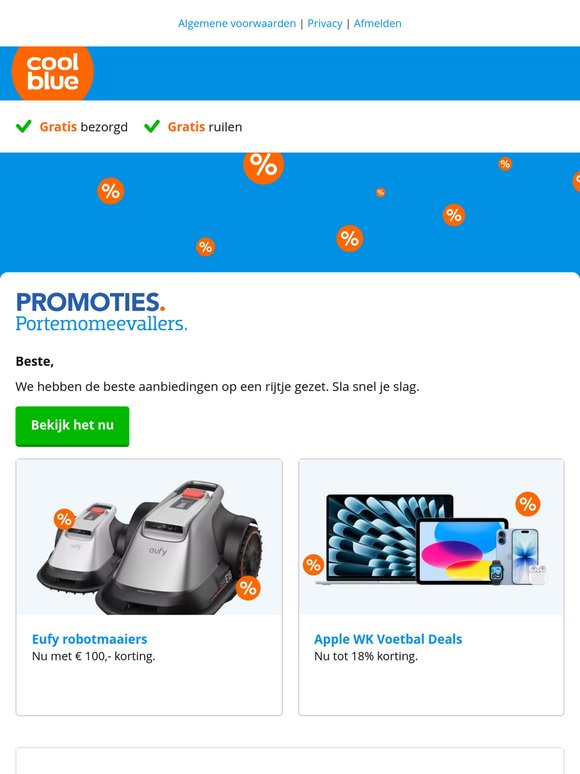 Bekijk de beste deals voor jou