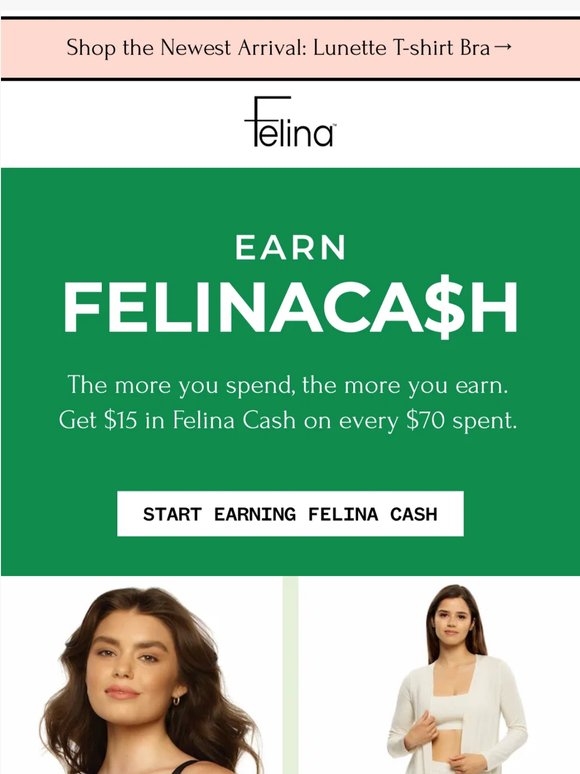 Shop to Earn: Felina Cash Awaits 💸