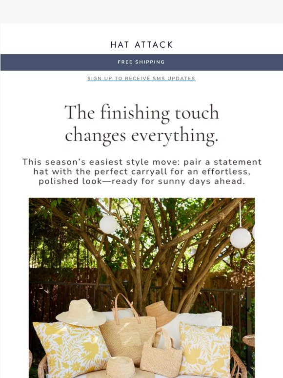 The finishing touch changes everything