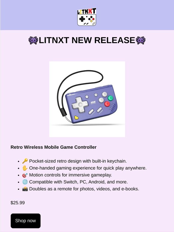 NEW Retro Game Controller Here🔥