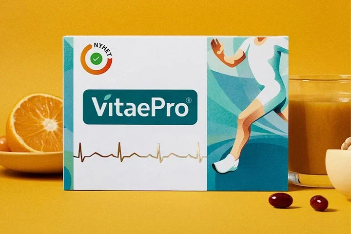 VitaePro kosttillskott för leder, muskler och immunförsvar