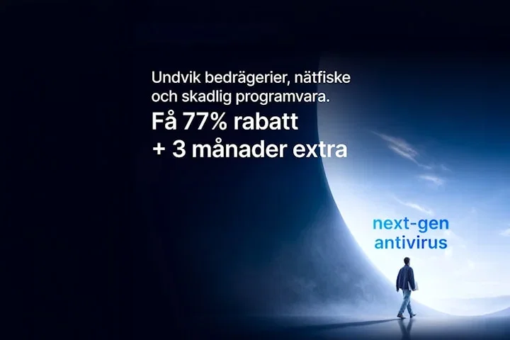 Upp till 77% rabatt + 3 månader extra på NordVPN