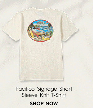 Pacifico Sayulita Cruising Short Sleeve Cotton T-Shirt