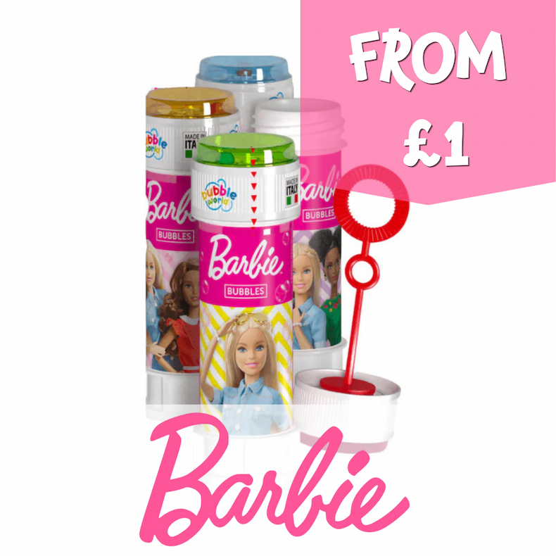 Official Barbie toys from £1