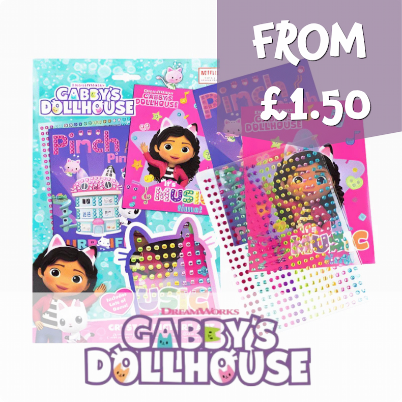 Official Gabby's Dollhouse toys from £1.50