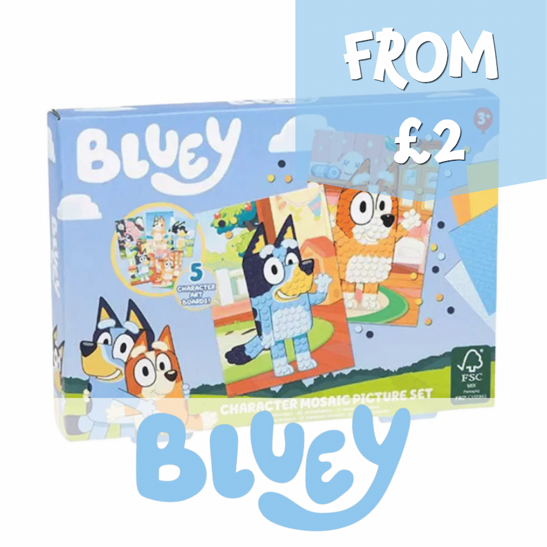 Official Bluey toys from £2