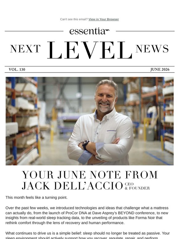 NEXT LEVEL NEWS: The Most Personal Mattress Ever Made
