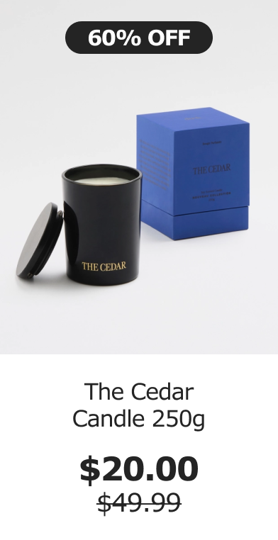 The Cedar Candle 250g