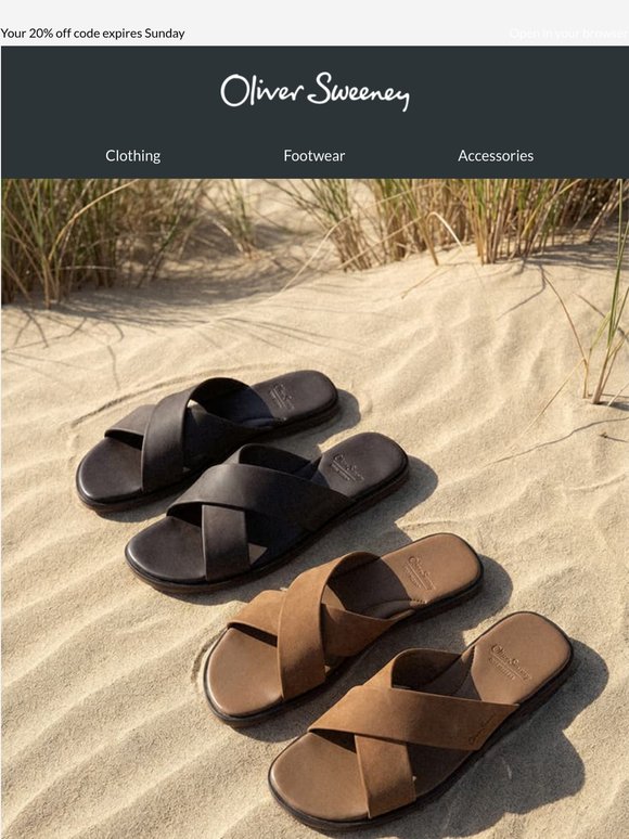 Practical & Lightweight Leather Sandals