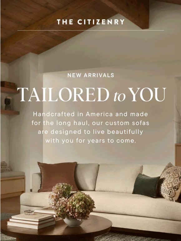 JUST DROPPED: Sofas, your way