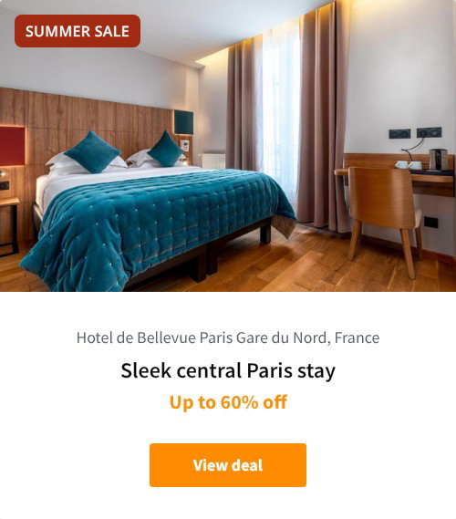 Sleek central Paris stay