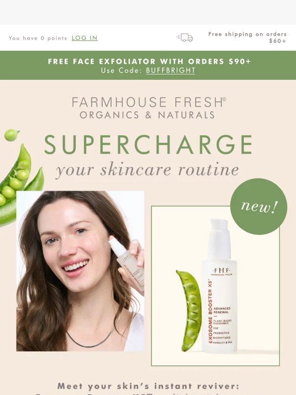 NEW! Supercharge Your Skincare with Exosome Booster X5™ ✨