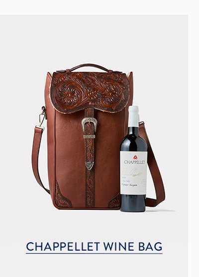 Lucchese x Chappellet Wine Bag