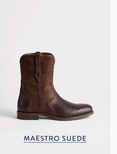 Maestro Suede in Chocolate