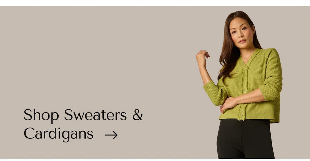 SHOP SWEATERS & CARDIGANS