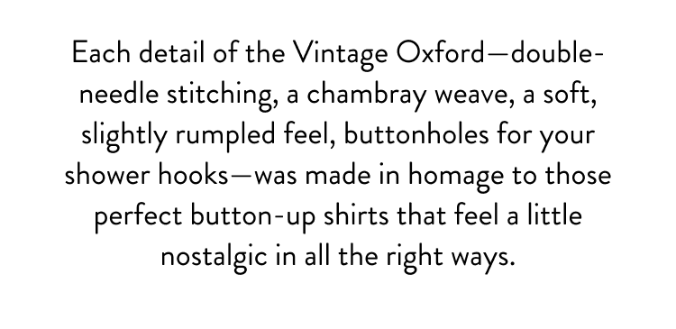 we made this as the homage to those perfect button-up shirts